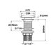  Донный клапан Isvea Complementaries 38TP0171I - 2