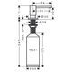  Дозатор для жидкого мыла Axor Uno 42818800 - 2