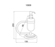  Дозатор для жидкого мыла Boheme Murano 10909-CR - 2