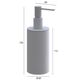  Дозатор для жидкого мыла Boheme Uno 10977-SGM - 2