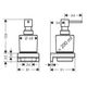  Дозатор для жидкого мыла Hansgrohe AddStoris 41745990 - 4