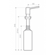  Дозатор для жидкого мыла Omoikiri OM-02-DC 4995021 - 4