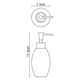  Дозатор для жидкого мыла WasserKRAFT Ruwer K-6700 K-6799 - 2