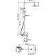  Душевая стойка WasserKRAFT Aisch A15501 - 8