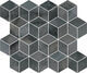 Плитка Мозаика Kerama Marazzi Джардини Серый темный 37.5x45 - 1