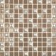 Плитка Мозаика Vidrepur Edna Mix Светло-коричневый 31.7x31.7 - 1