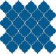 Плитка Мозаика Tubadzin Entina Blue 24.6x26.4 - 1