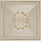 Плитка Декор Settecento Ermitage Decoro Finitura Impero Lux Avorio/Gold 25.5x25.5 - 1