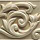 Плитка Декор Ceramica Grazia Essenze Voluta Gelsomino 13x13 - 1