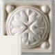 Плитка Вставка Ceramica Grazia Essenze Voluta Tozz. Bianco Craquele 6x6 - 1