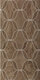 Плитка Декор Vitra Ethereal Geometric Decor Brown Parlak Glossy 30x60 - 1