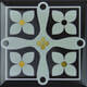 Плитка Декор Monopole Ceramica Etna Gold Decor Etna Gold B 15x15 - 1