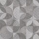 Плитка Декор Kerama Marazzi Фондамента Серый декорированный DL601000R 60x60 - 1