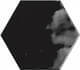 Плитка Настенная плитка Ribesalbes Geometry Hex Black Glossy 15x17.3 - 1