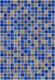 Плитка Настенная плитка Керамин Гламур 2Т Голубой 27.5x40 - 1