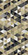 Плитка Декор Alma ceramica Golden DWU09GLD238 24.9x50 - 1