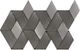 Плитка Мозаика L'antic Colonial Gravity Aluminium Braid Metal Titanium 23.7x35.8 - 1