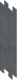 Плитка Бордюр Kerama Marazzi Гренель Серый темный мозаичный 9.8x46.5 - 1