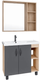  Комплект мебели Grossman Флай-80 Серый темно-серый - 1