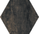 Керамогранит Black Hexa/17,5x20