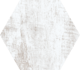 Плитка Керамогранит Harmony Industry White Hexa/ 17.5x20 - 1