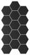 Плитка Керамогранит Realonda Hex Black 26.5x51 - 1