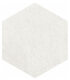 Плитка Керамогранит Equipe Hexatile Cement White 17.5x20 - 1