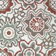 Плитка Декор Jasba Highlands Carpet of Flowers 95x95 - 1