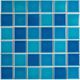 Плитка Мозаика Starmosaic Homework Crackle Blue Mixed Glossy 30.6x30.6 - 1