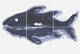 Плитка Декор Bardelli Il pesce celeste 40x60 - 1