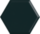 Плитка Настенная плитка Paradyz Intense Tone Green Heksagon Structura A 19.8x17.1 - 1