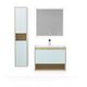  Комплект мебели Jorno Glass 80 белый - 1