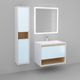  Комплект мебели Jorno Glass 80 белый - 2