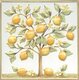 Плитка Декор Kerama Marazzi Капри Лимонное дерево TLA001 20x20 - 1