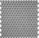 Плитка Мозаика Starmosaic Non-Slip Penny Round Dark Grey Antislip 30.9x31.5 - 1