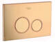  Кнопка для инсталляции Boheme 658 цвет золотой - 1