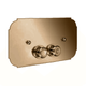  Кнопка смыва Nicolazzi Complementi Arredo 5542BZ цвет бронзовый - 1