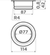  Cменная горловина для измельчителя Omoikiri - 2