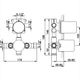 Внутренний механизм смесителя Cisal ZA01850104 - 2