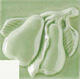 Плитка Декор Ceramica Grazia Listelli Pere Bianco 6.5x6.5 - 1
