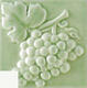 Плитка Декор Ceramica Grazia Listelli Uva Bianco 6.5x6.5 - 1