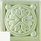 Плитка Декор Ceramica Grazia Listelli Voluta Tozz. Bianco 6x6 - 1