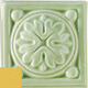 Плитка Декор Ceramica Grazia Listelli Voluta Tozz. Oro 6x6 - 1