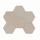 Плитка Мозаика Estima Luna Beige Hexagon 25x28.5 - 1