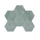 Плитка Мозаика Estima Luna Grey Hexagon 25x28.5 - 1
