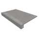 Комплект Серый Ступень 33x120 + Подступенок (14,5x120)
