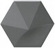 Плитка Настенная плитка Equipe Magical 3 Oberland Dark Grey 10.7x12.4 - 1