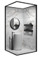 Плитка Керамогранит ARTCER Marble Crystallo White 9 mm CARV 60x120 - 5