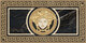 Плитка Панно Versace Marble Rosone Nero S.Lauren 58.5x117.2 - 1