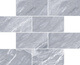Плитка Мозаика Vitra Marmori Дымчатый Серый 29x31.5 - 1